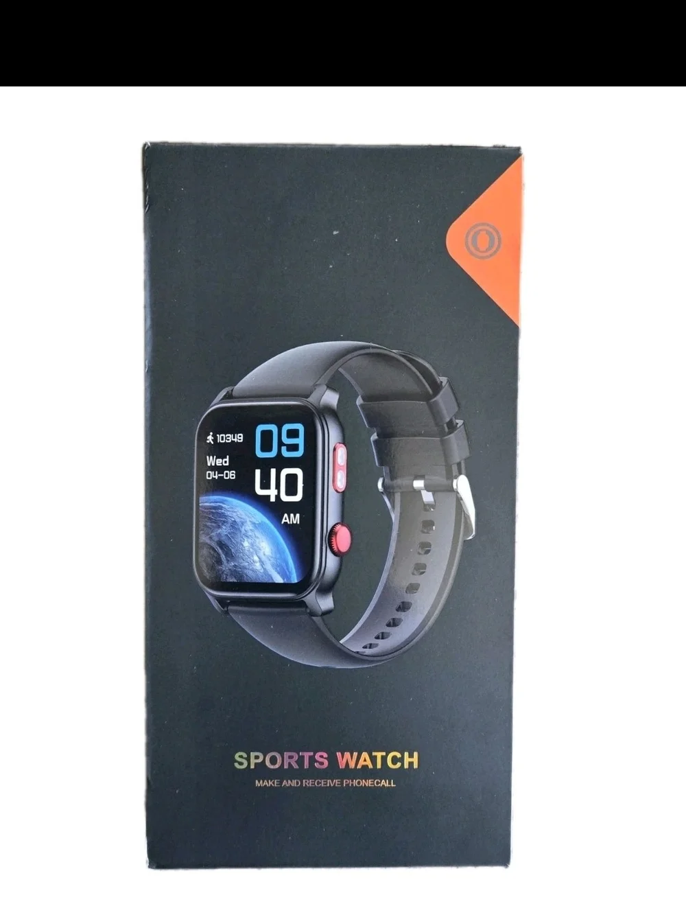 Hancdon HT23 Black Sport Smartwatch Fit Tracker iOS Android